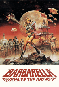 barbarella poster cover art